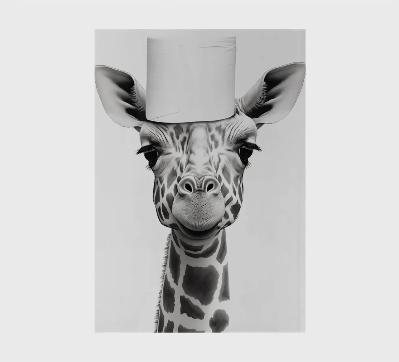 Giraffe notebook by animals_studio