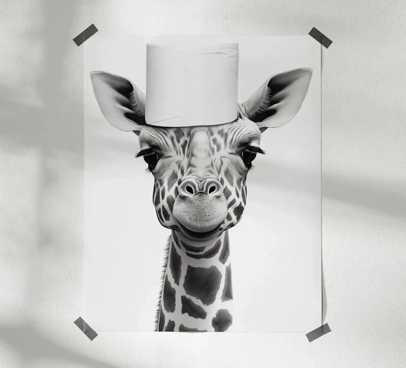 Giraffa poster da animals_studio