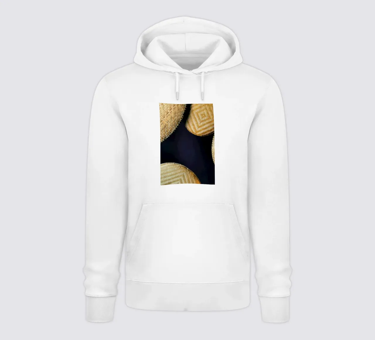 Complementary Pattern felpa con cappuccio da Sebastian Hilgetag