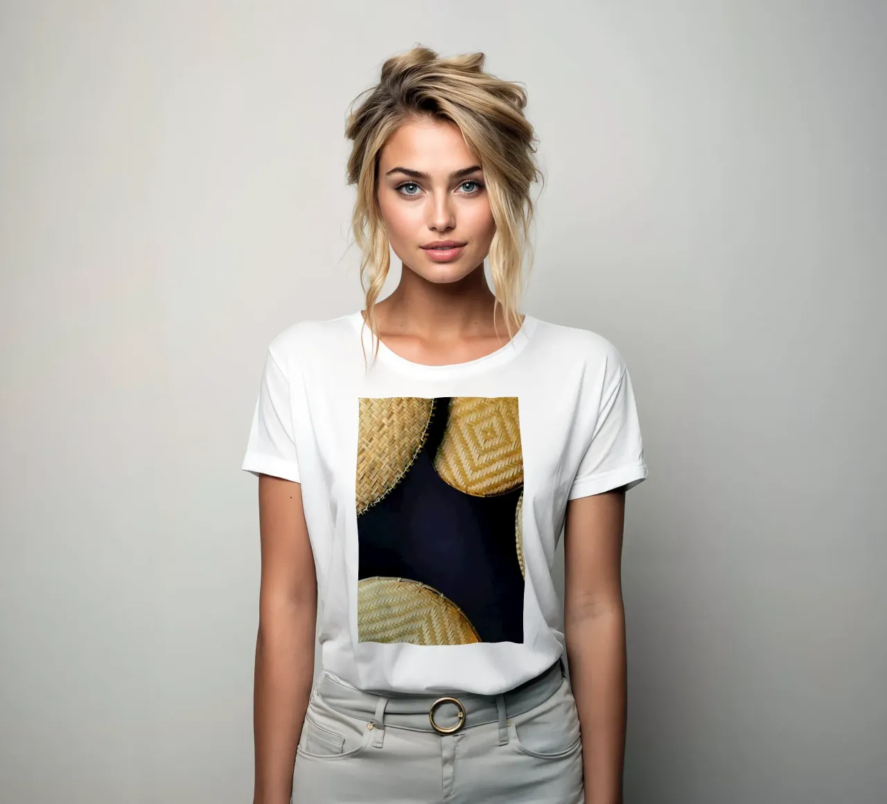 Complementary Pattern t-shirt da donna da Sebastian Hilgetag