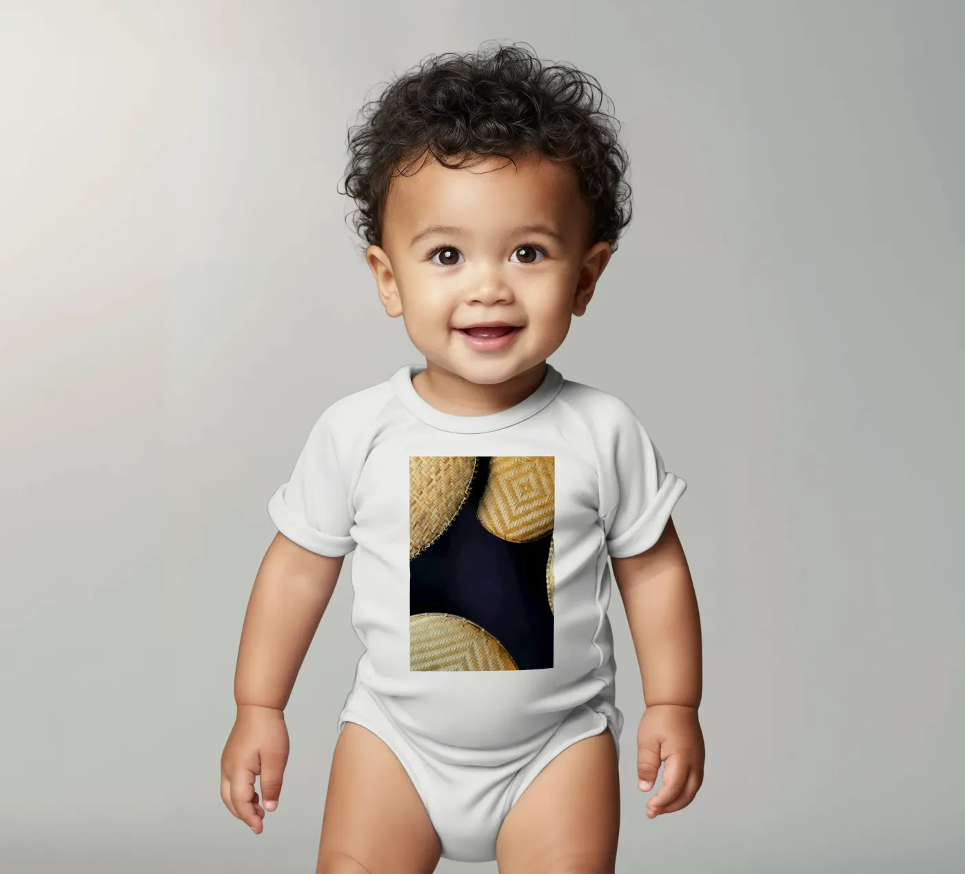 Complementary Pattern Kurzarm Babybody von Sebastian Hilgetag