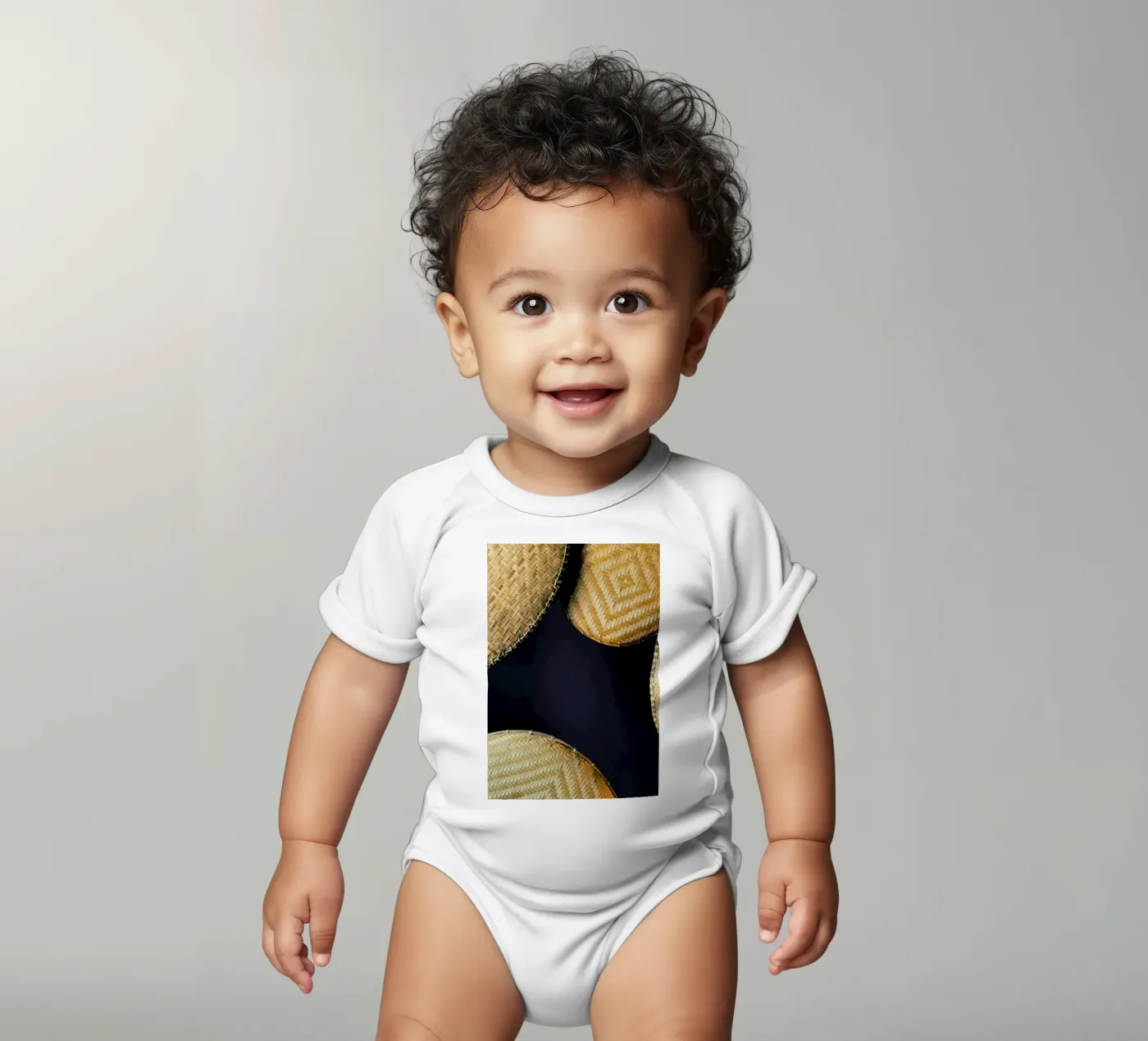 Complementary Pattern Kurzarm Babybody von Sebastian Hilgetag