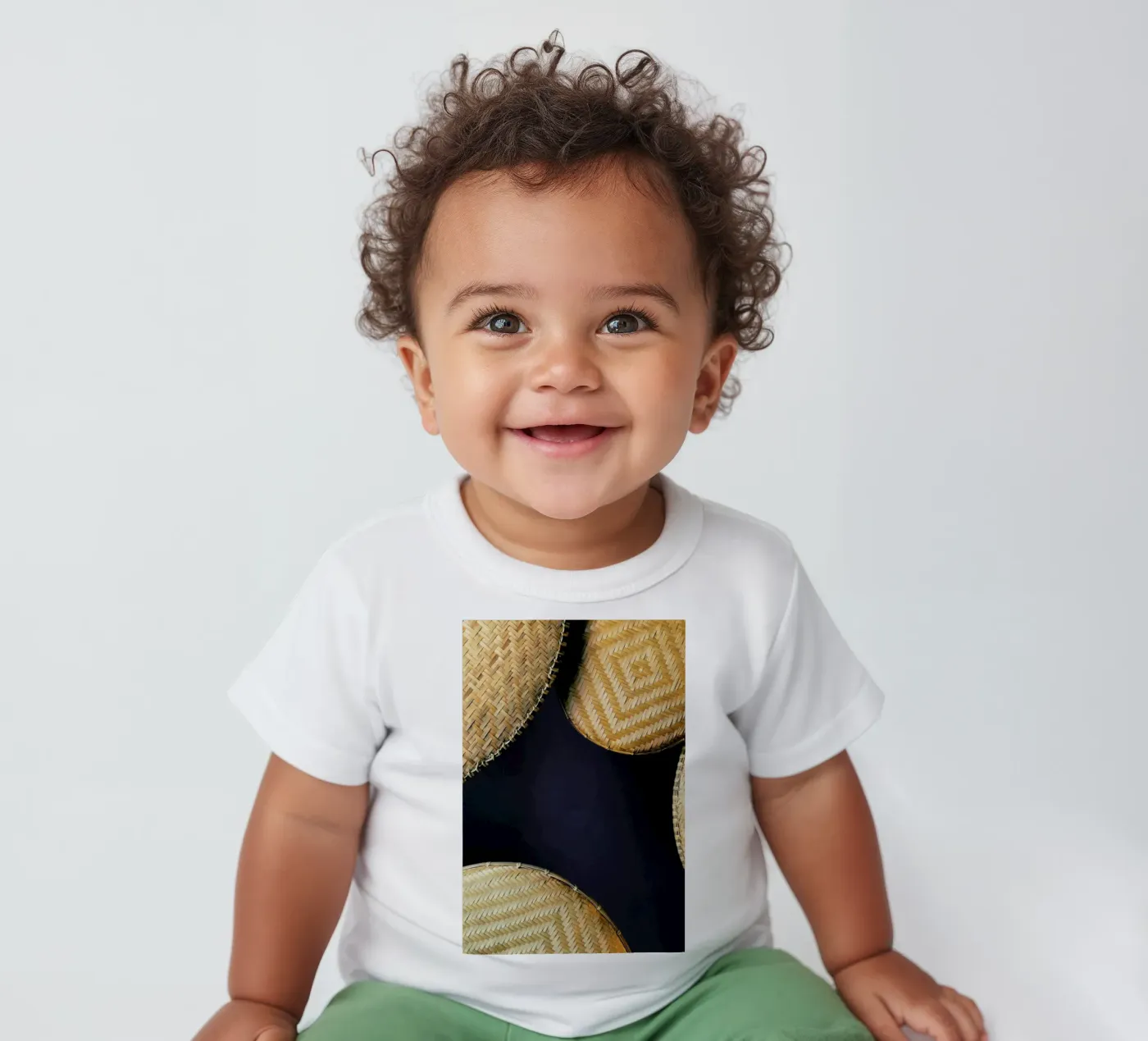 Complementary Pattern baby t-shirt by Sebastian Hilgetag