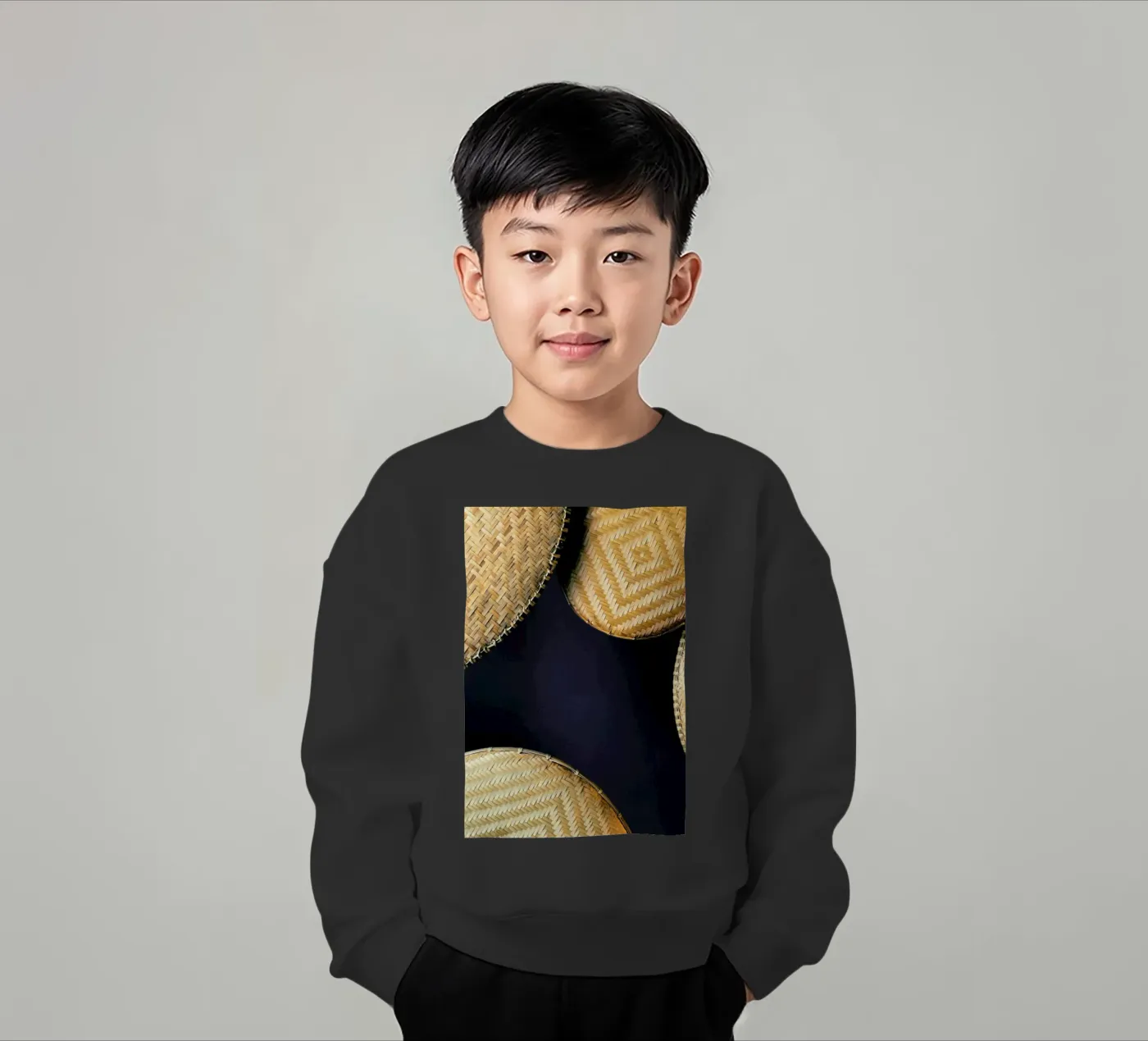Complementary Pattern kinder sweatshirt van Sebastian Hilgetag
