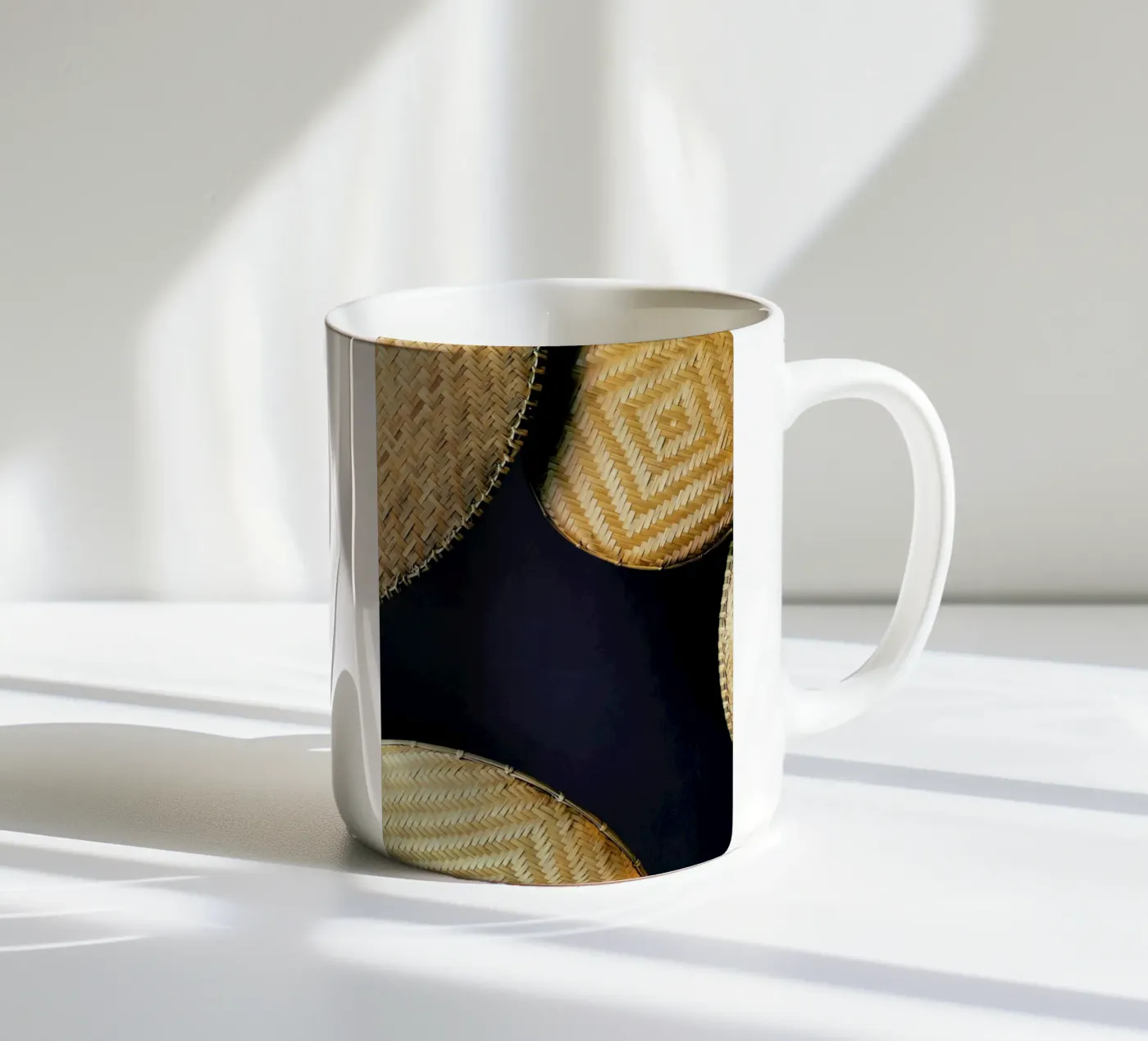Complementary Pattern Keramik Tasse von Sebastian Hilgetag