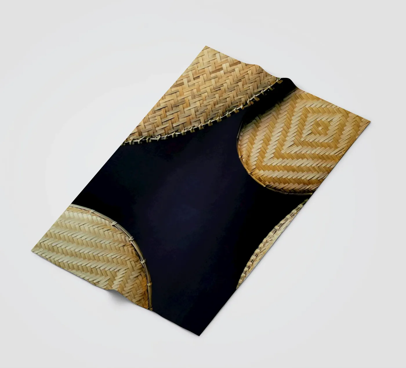 Complementary Pattern fleece blanket by Sebastian Hilgetag