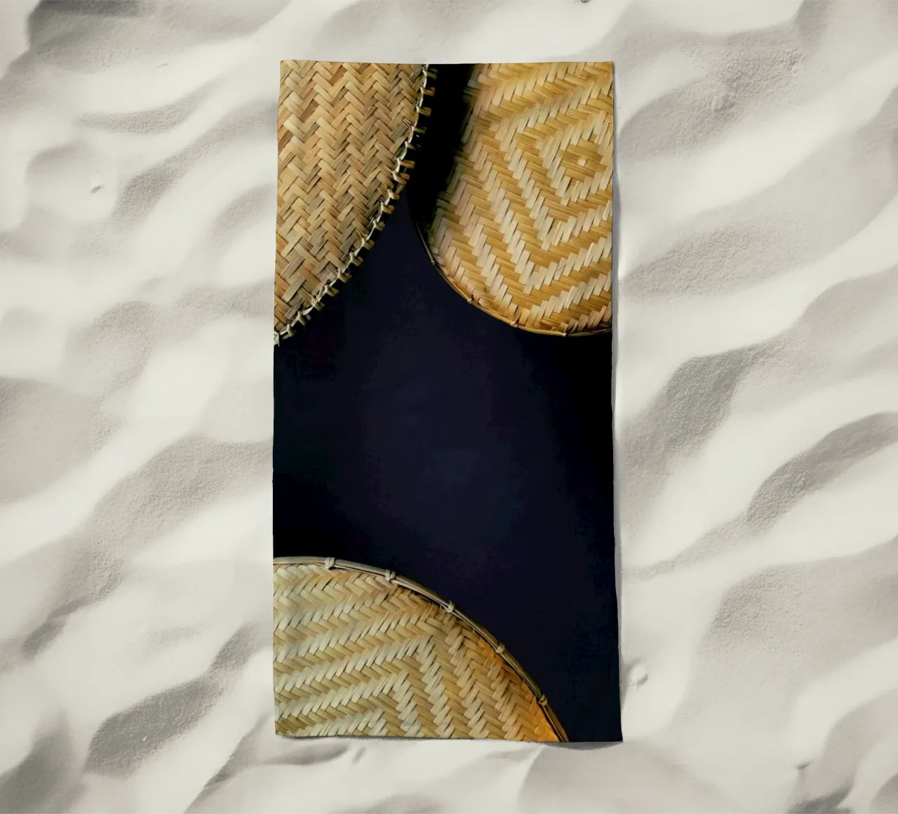 Complementary Pattern toalla de playa de Sebastian Hilgetag