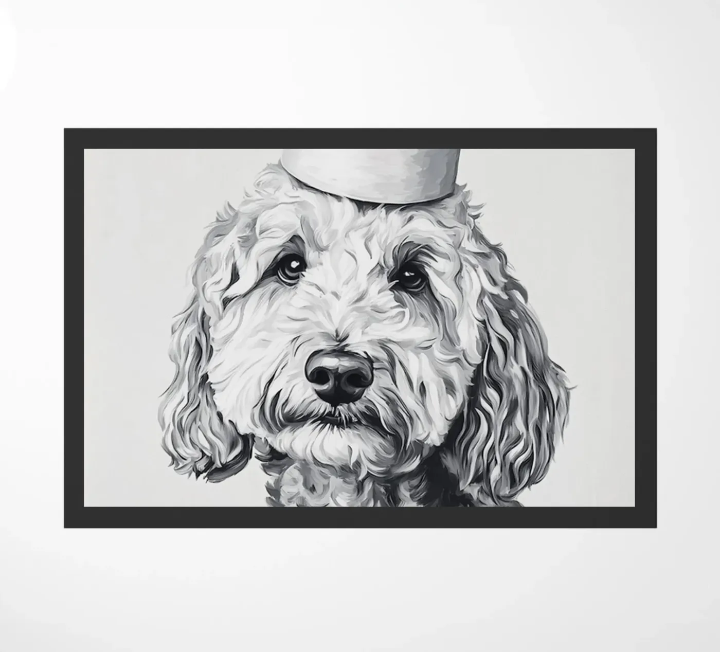 Goldendoodle deurmat van animals_studio