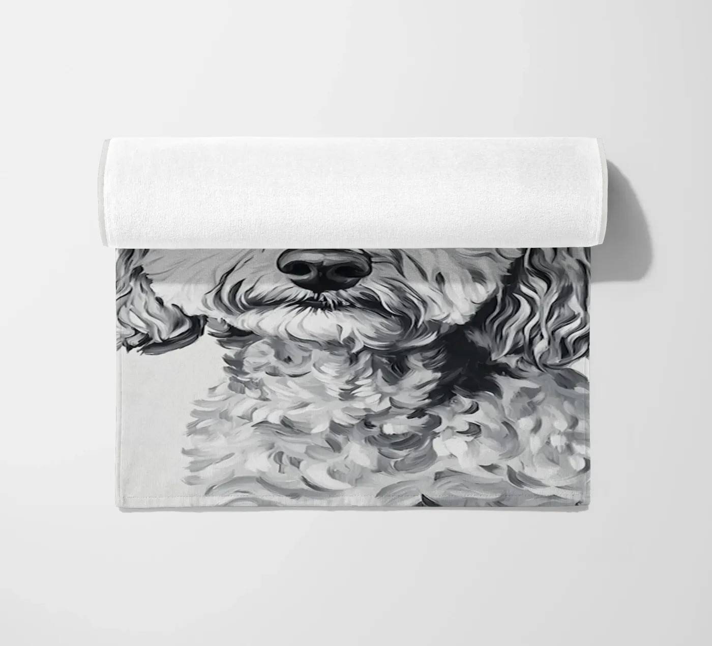 Goldendoodle strandhanddoek van animals_studio