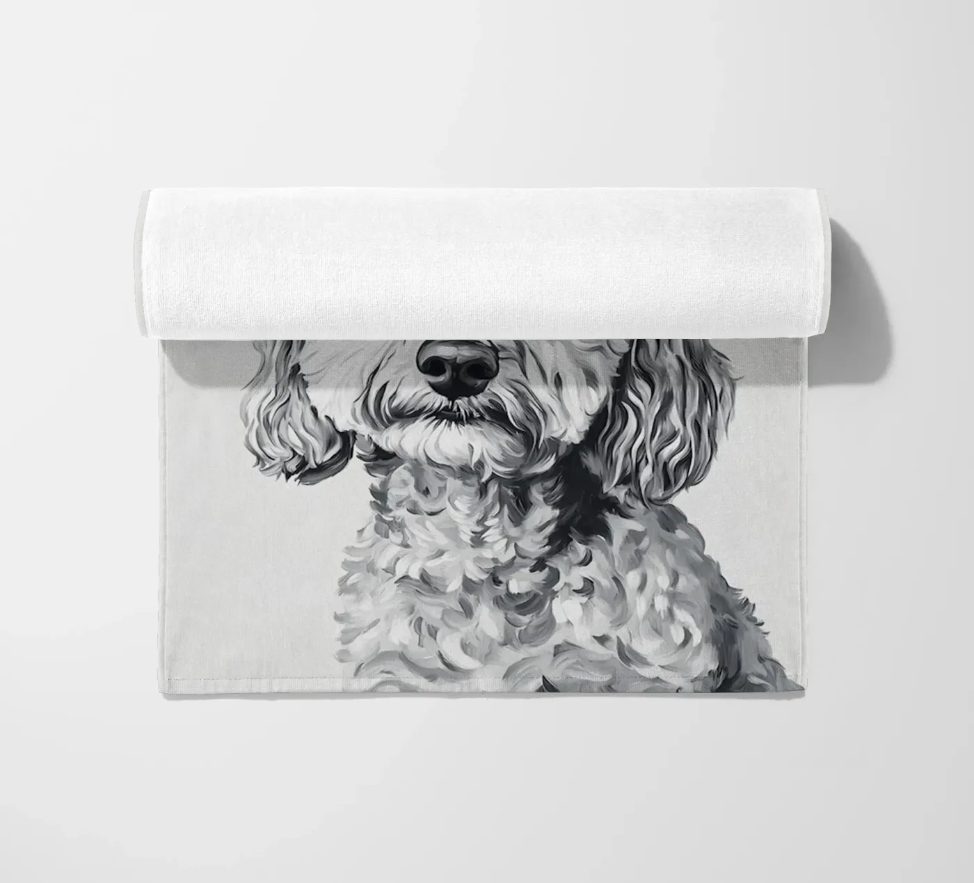Goldendoodle strandhanddoek van animals_studio