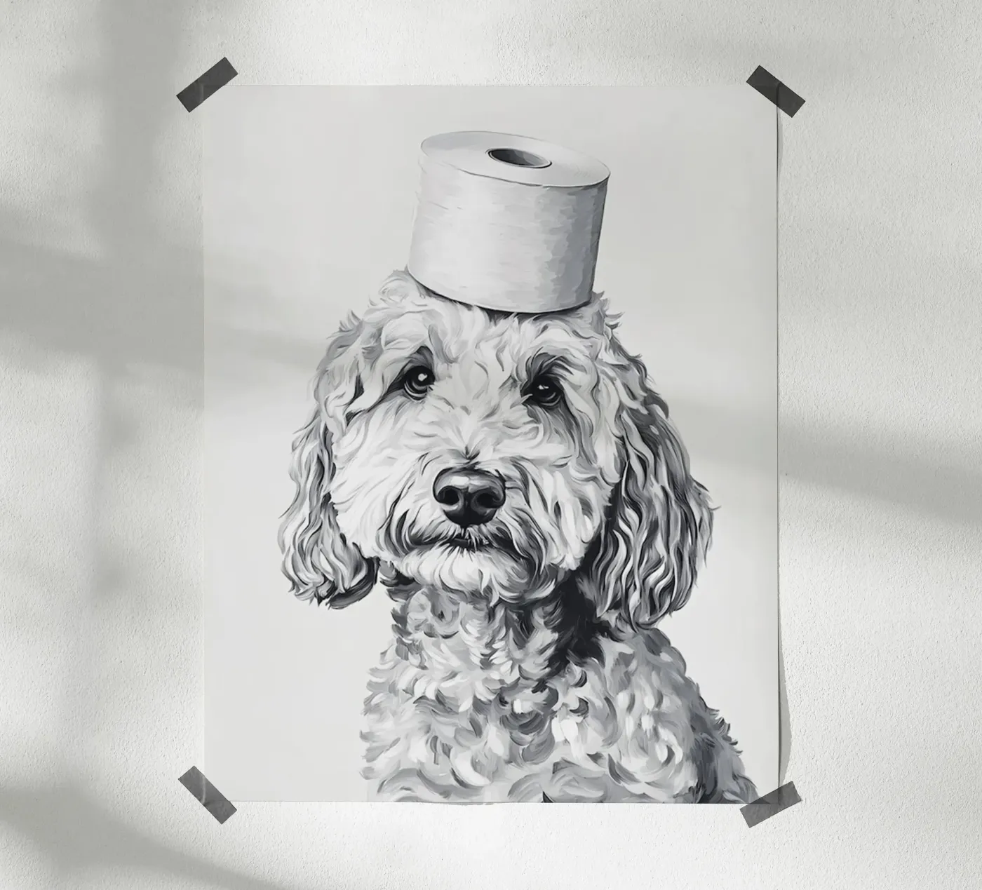 Goldendoodle poster van animals_studio