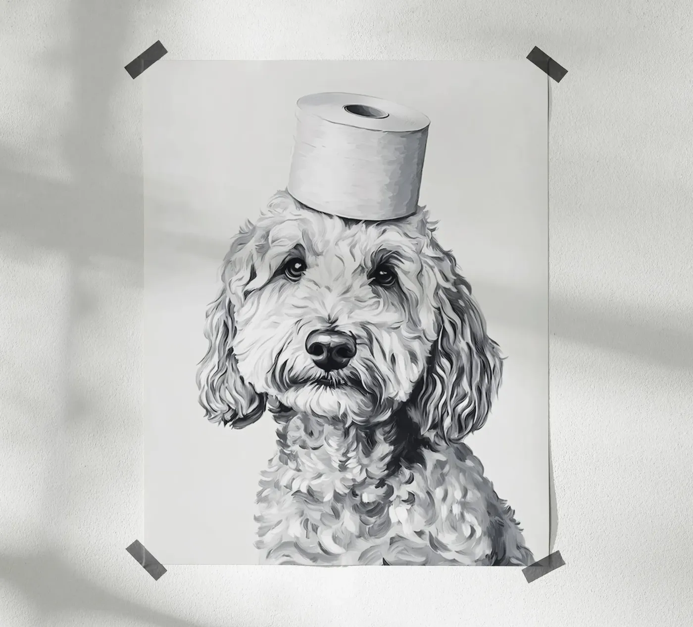 Goldendoodle poster van animals_studio