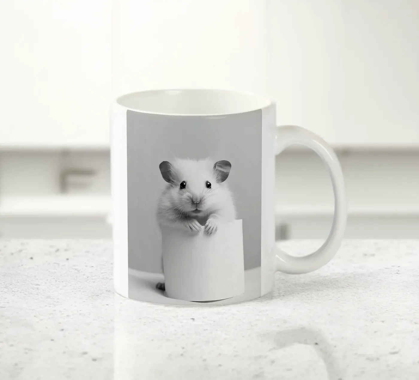 Hamster ceramic mug by animals_studio
