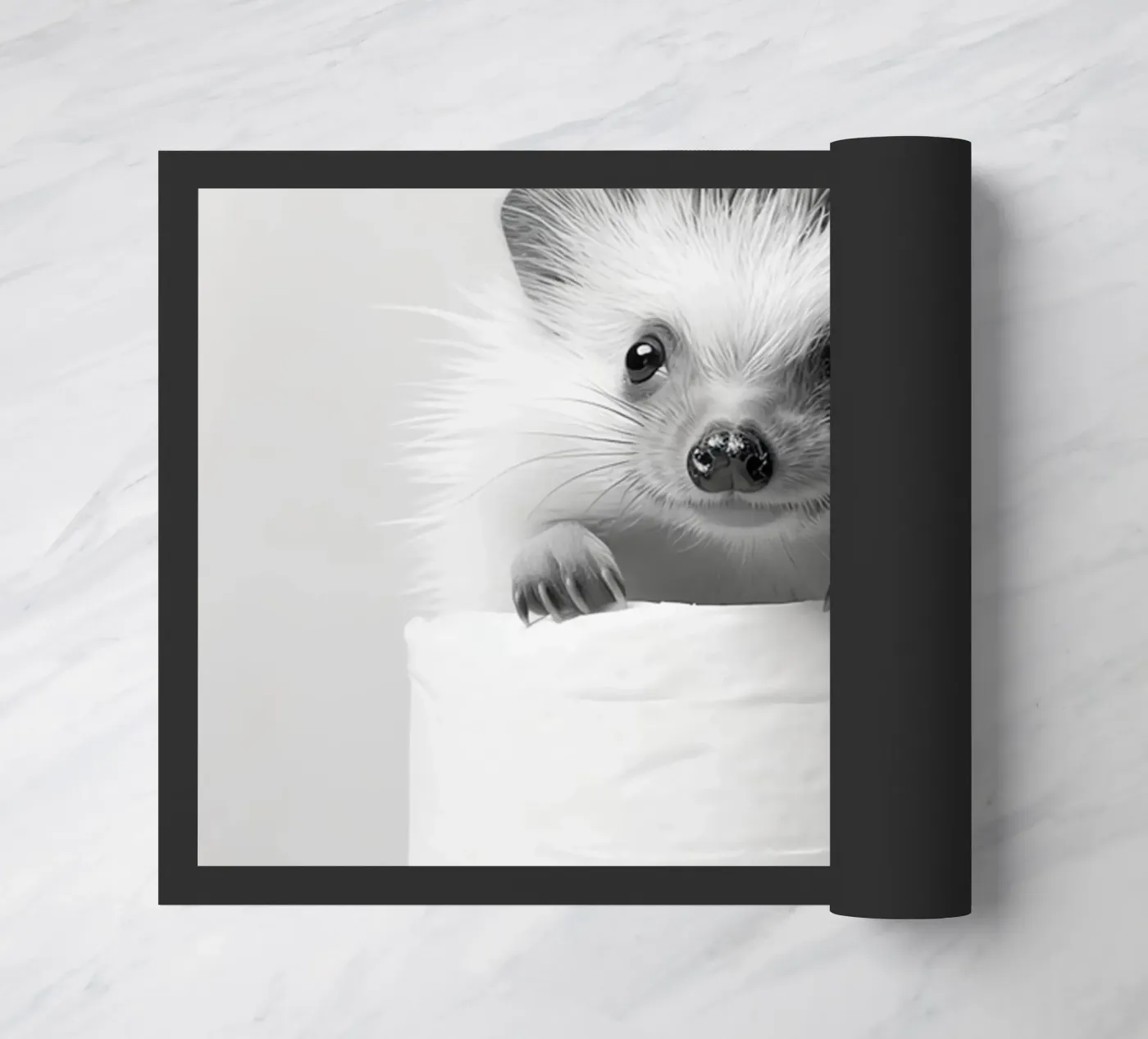 Igel Fußmatte von animals_studio