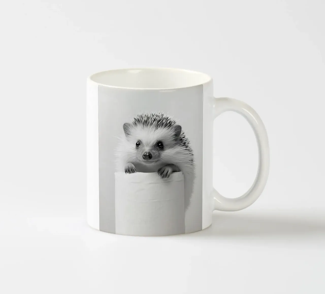Riccio tazza in ceramica da animals_studio