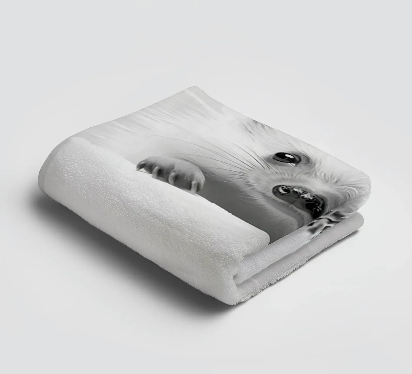 Hérisson serviette de bain de animals_studio