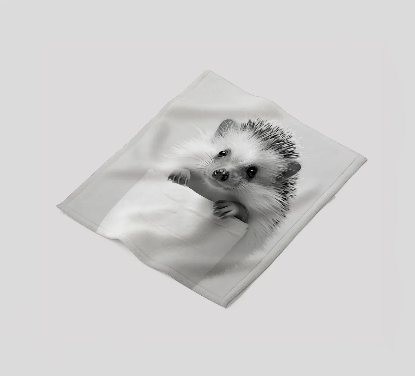 Igel Fleecedecke von animals_studio