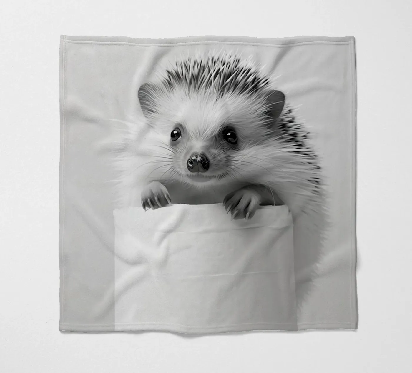 Igel Fleecedecke von animals_studio