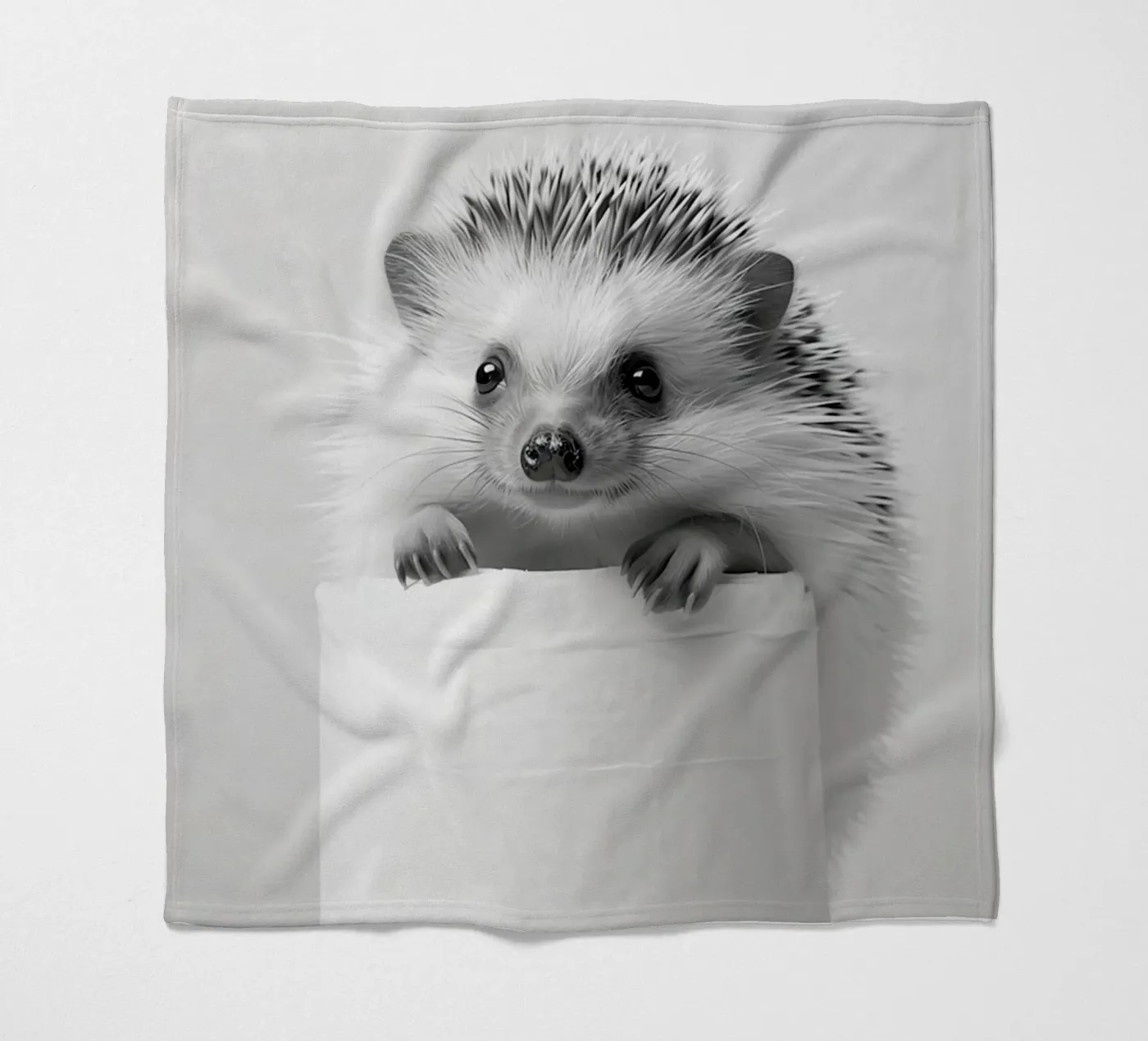 Hedgehog coperta in pile da animals_studio
