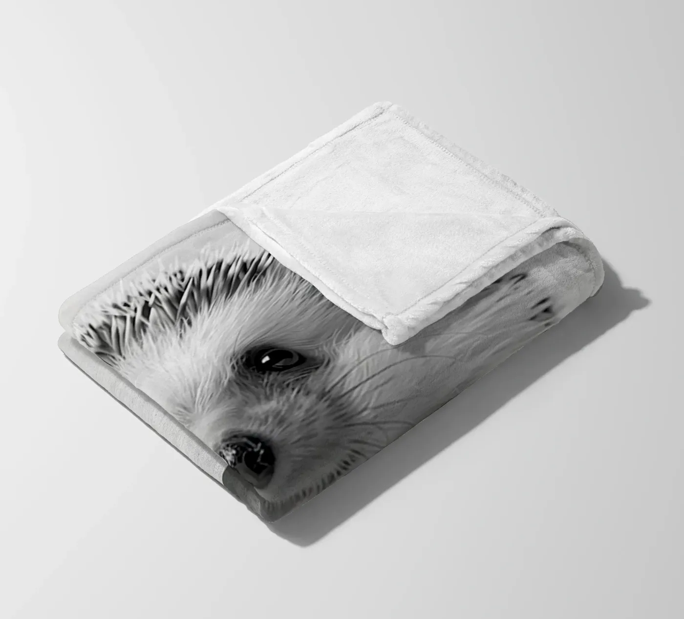 Igel Fleecedecke von animals_studio