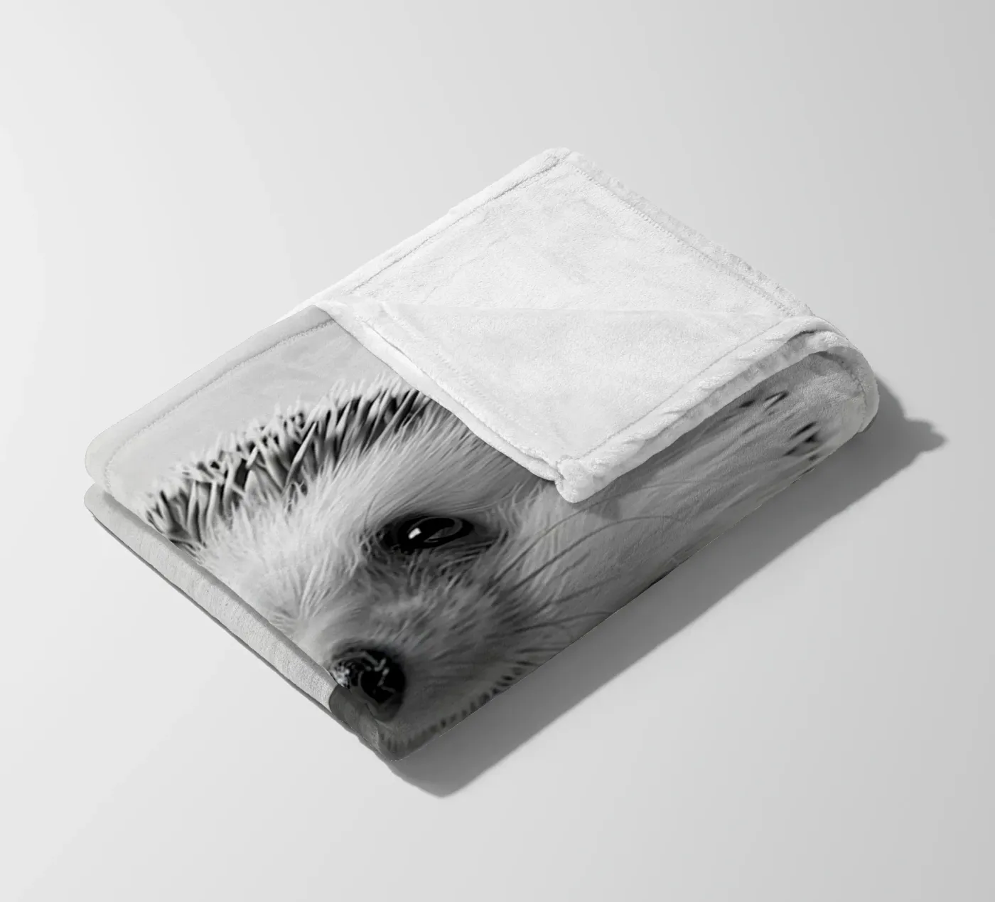 Igel Fleecedecke von animals_studio