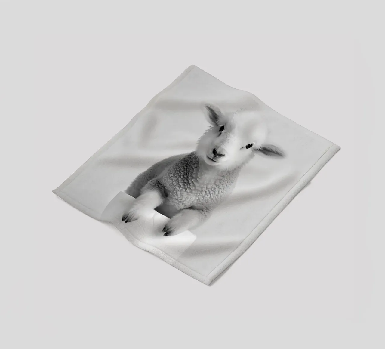 Lamm Fleecedecke von animals_studio