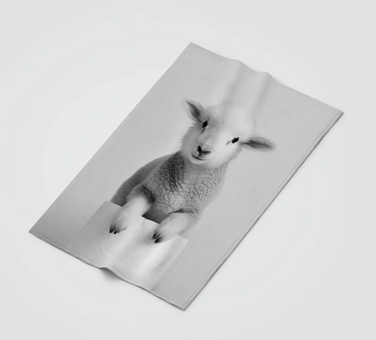 Lamm Fleecedecke von animals_studio