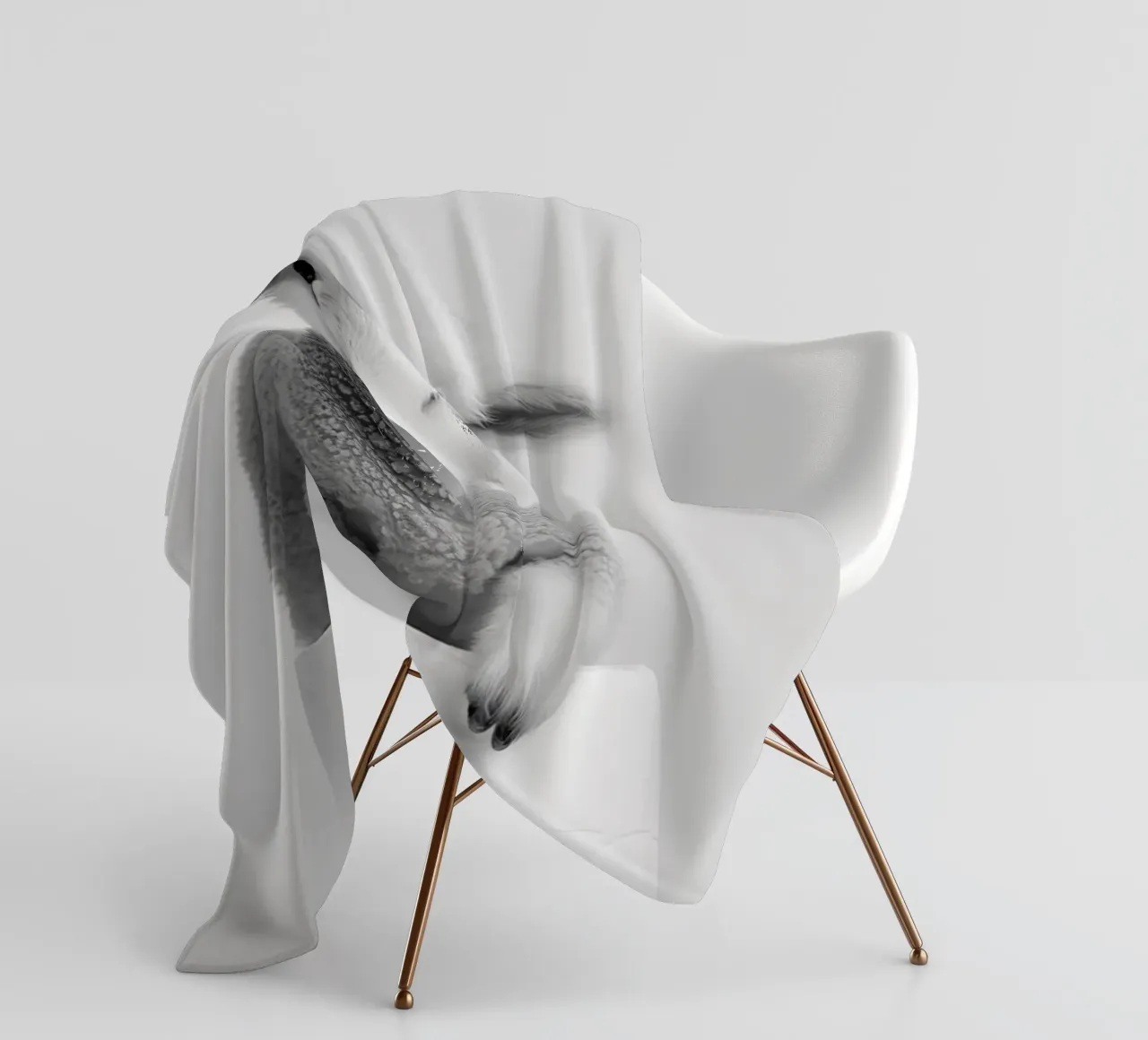 Lamm Fleecedecke von animals_studio