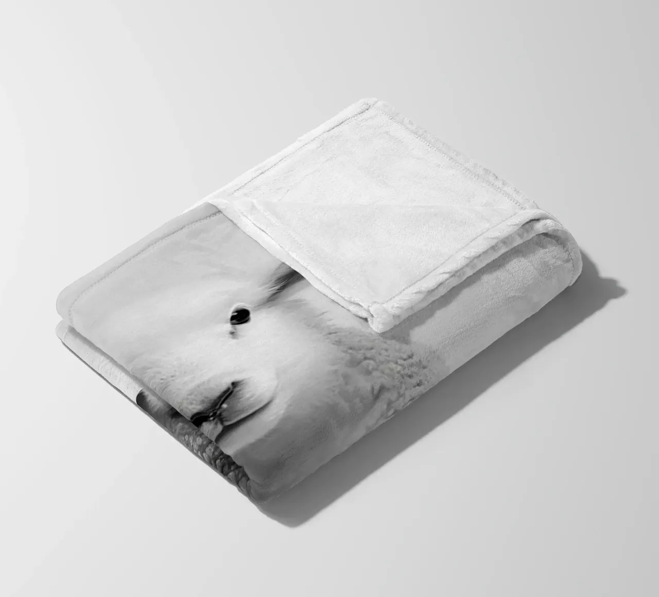 Lamb fleece blanket by animals_studio