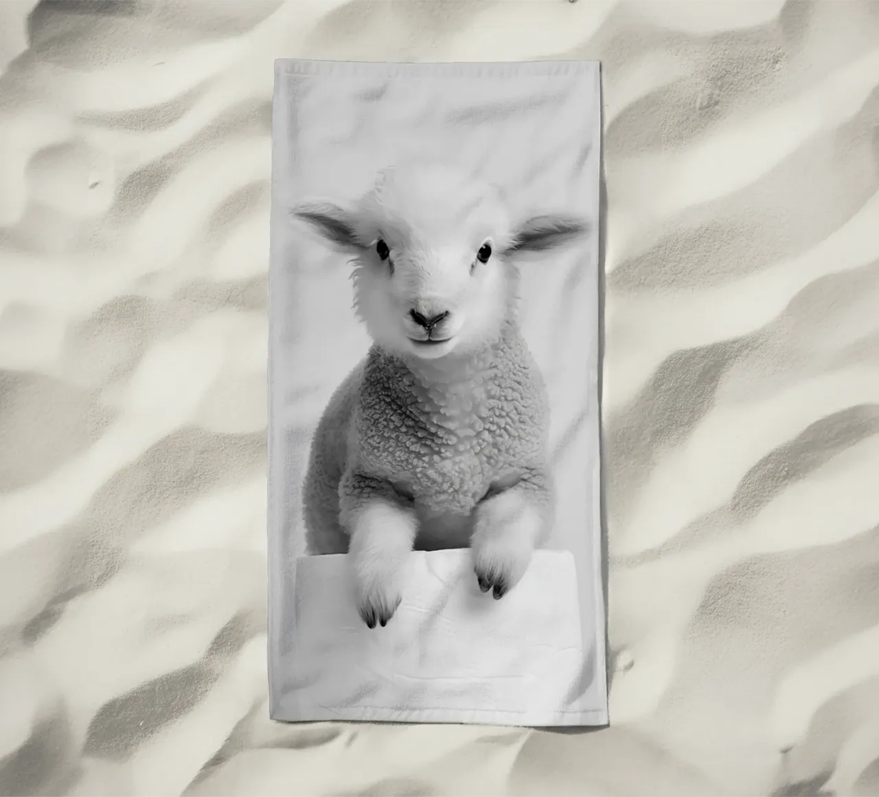 Agnello telo mare da animals_studio