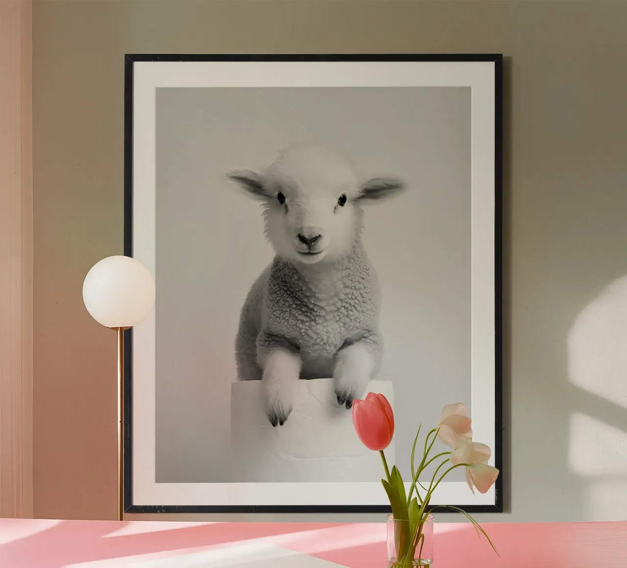 Lam poster van animals_studio