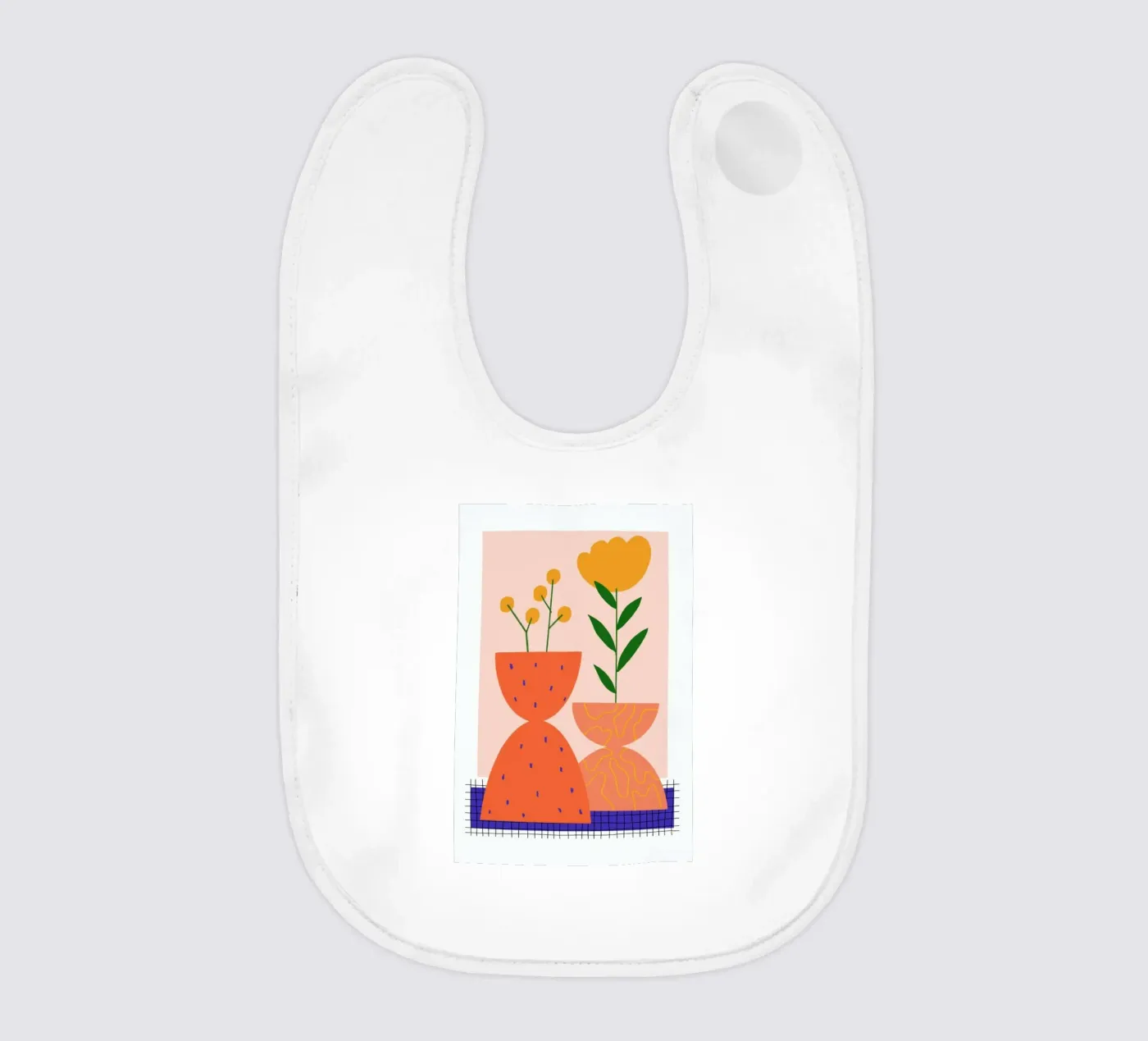 Yellow Bloom bavaglino da Pure