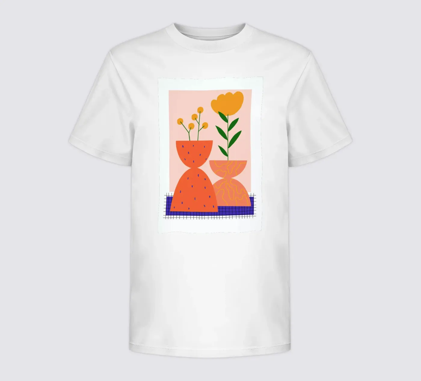 Yellow Bloom t-shirt bambini da Pure
