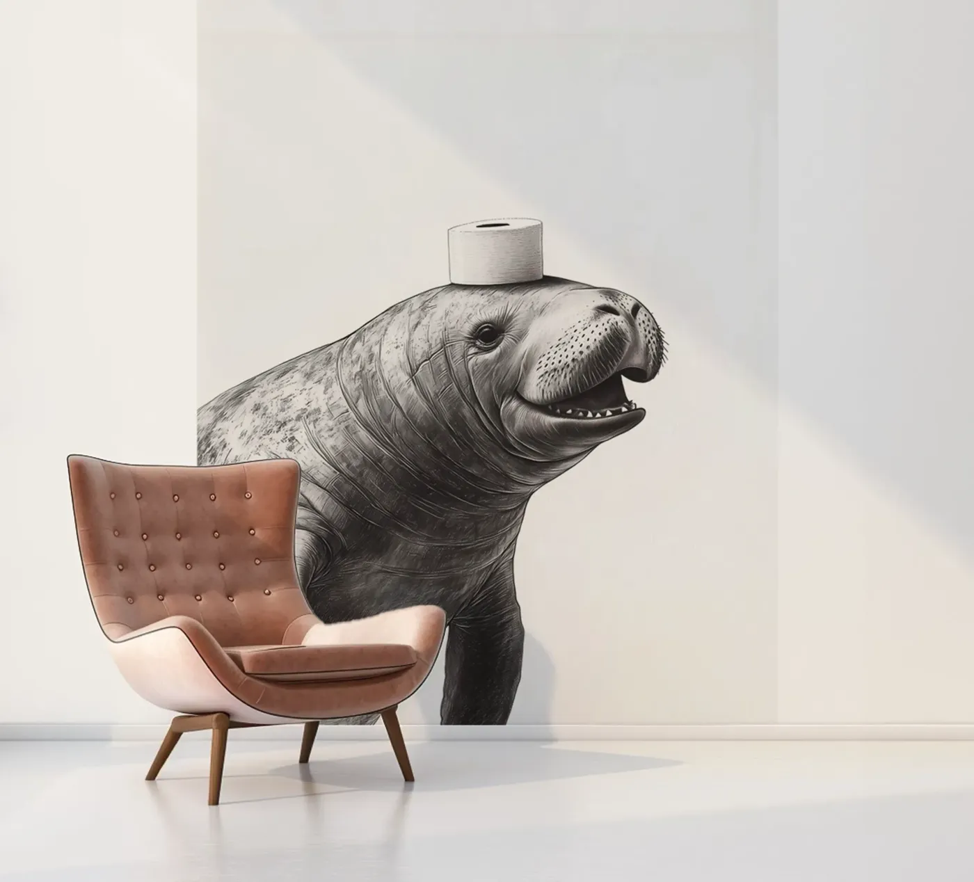 Manatee fotobehang van animals_studio