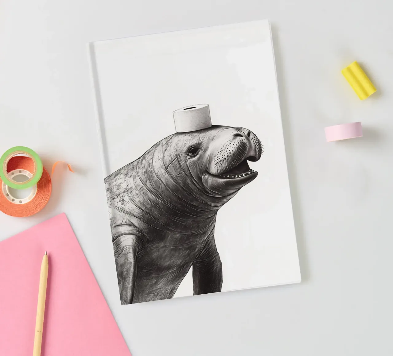 Manatee notebook by animals_studio