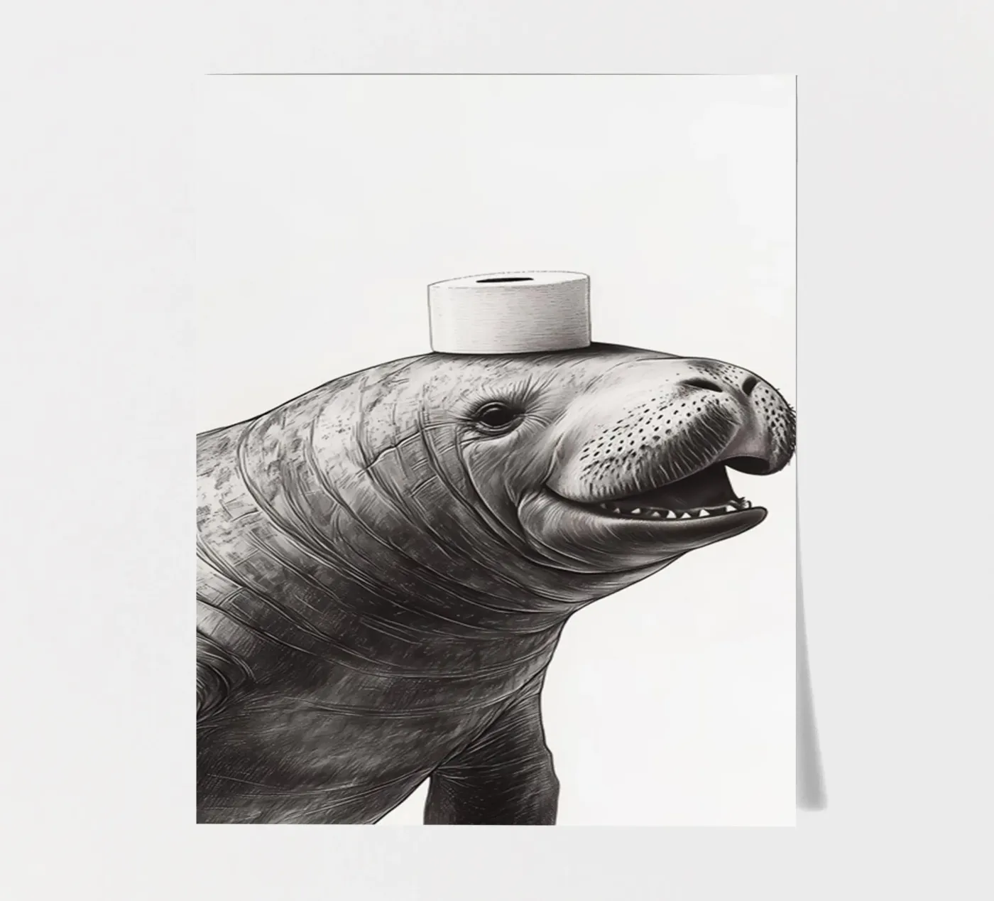 Manatee sticker sheet by animals_studio