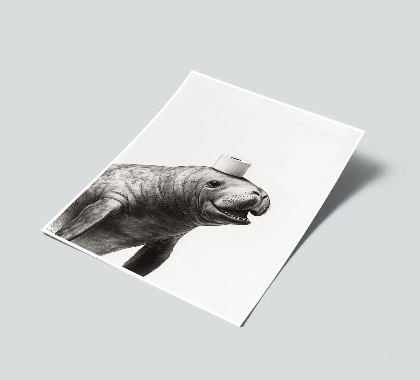 Manatee sticker sheet by animals_studio