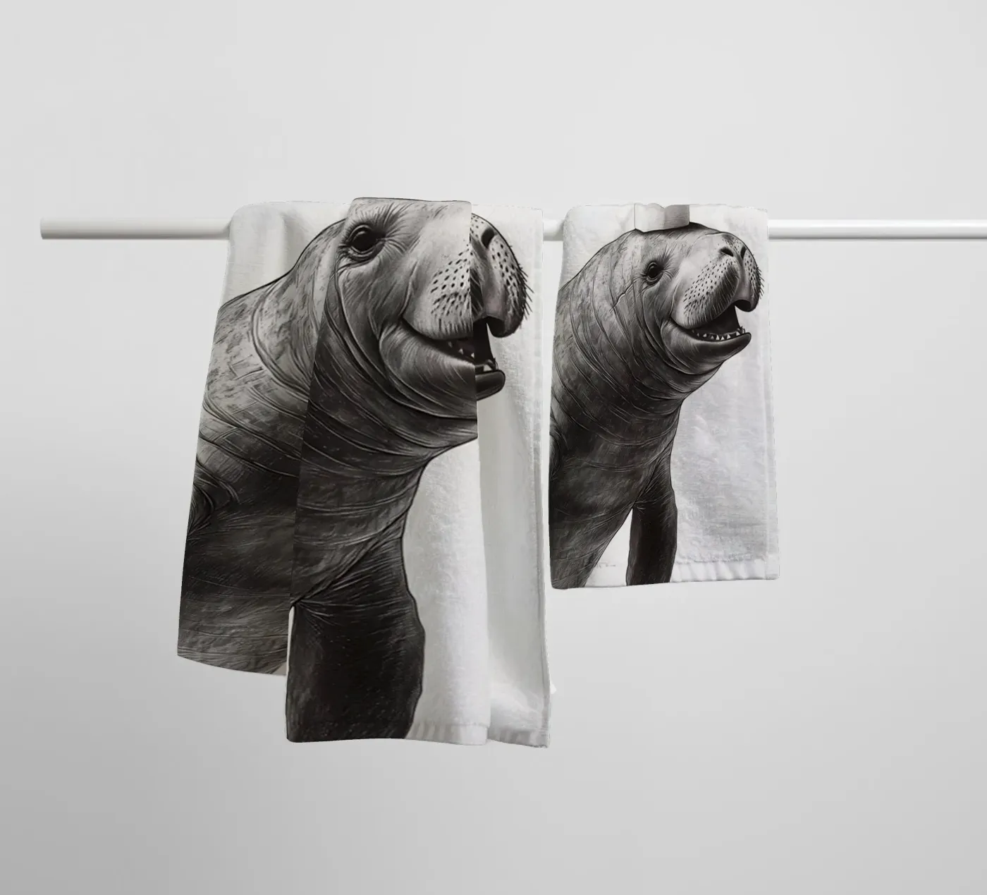 Manatee badhanddoek van animals_studio
