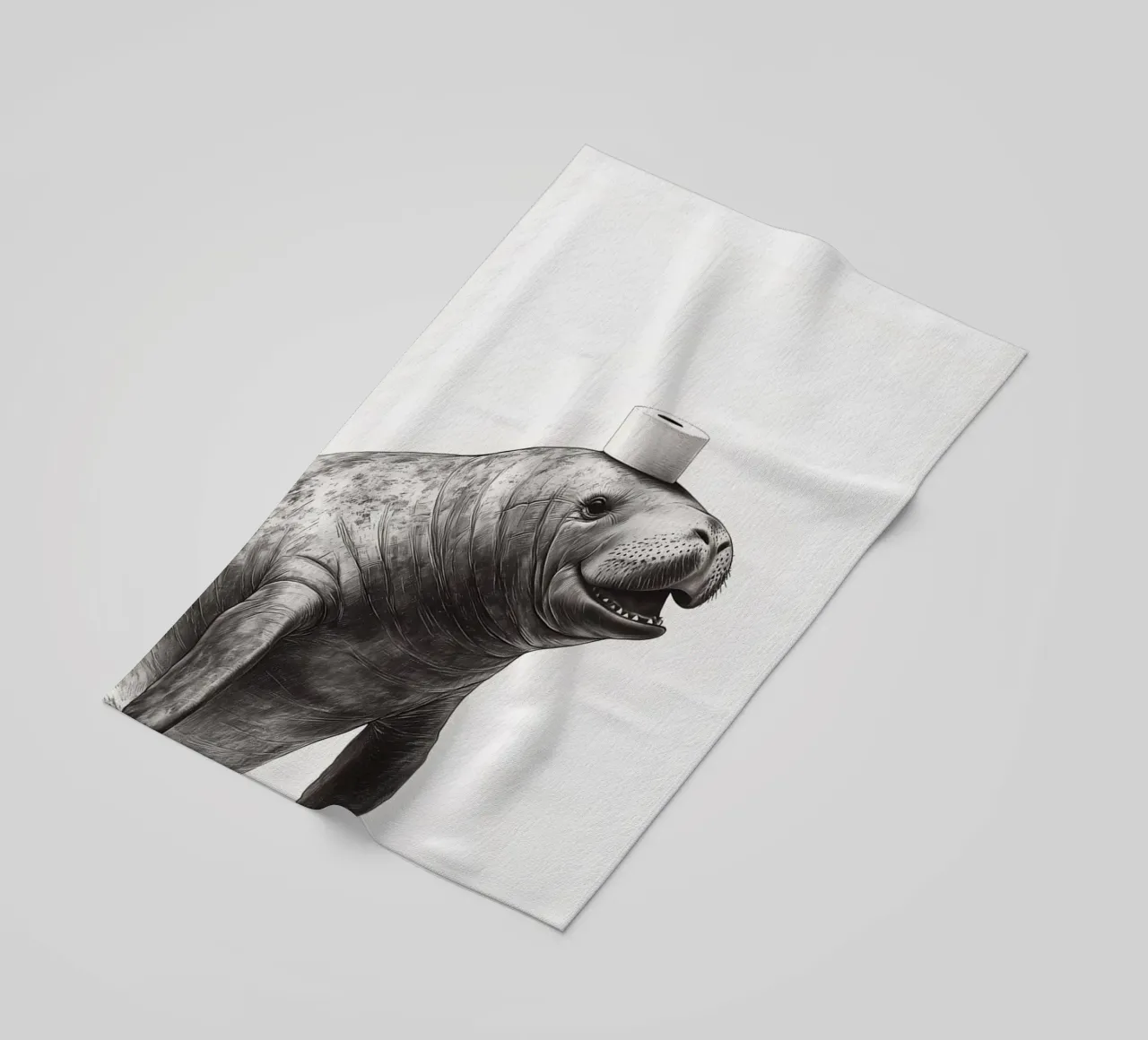 Lamantino telo mare da animals_studio