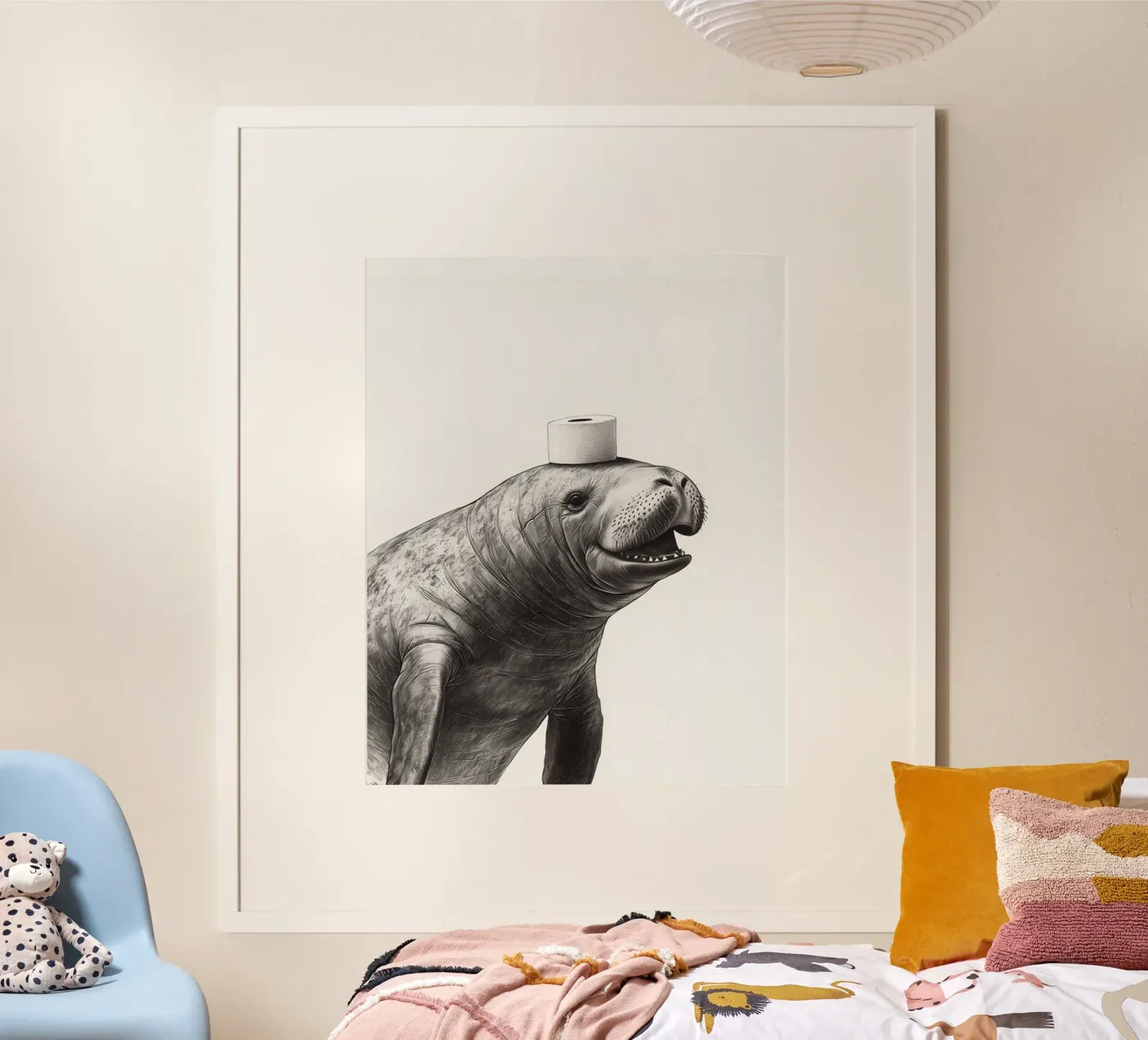 Manatee poster by animals_studio