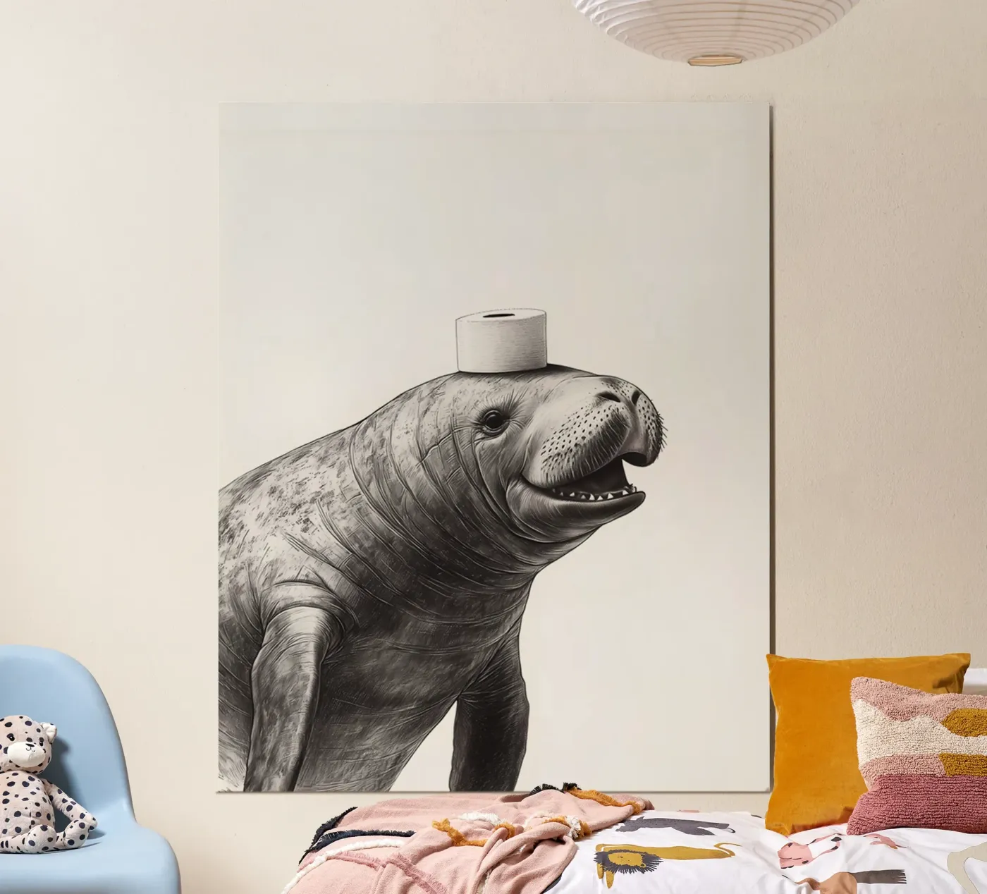 Manatee poster by animals_studio