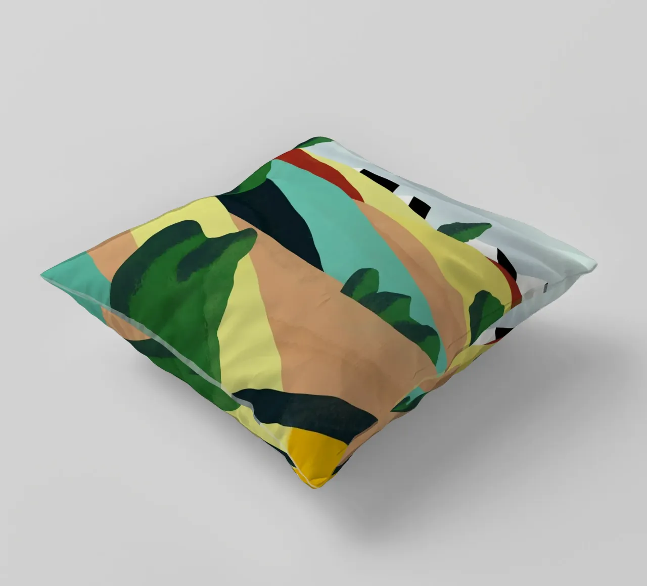 Piccole colline colorate cuscino da Little Dean