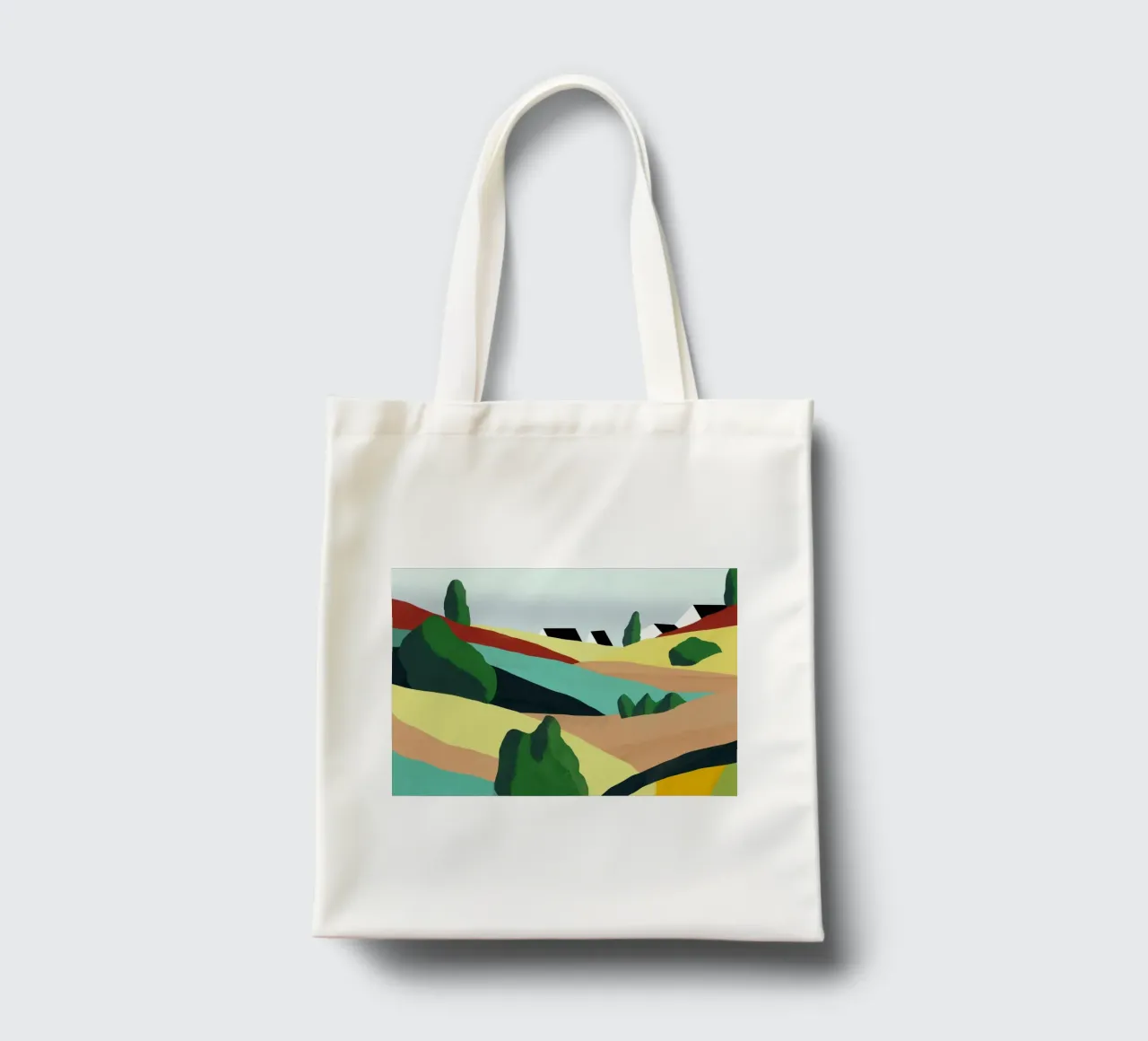 Piccole colline colorate borsa in juta da Little Dean