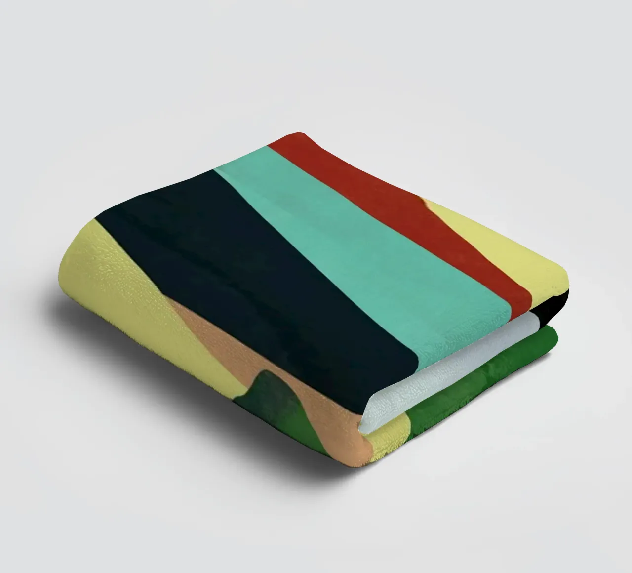 Piccole colline colorate asciugamano da bagno da Little Dean