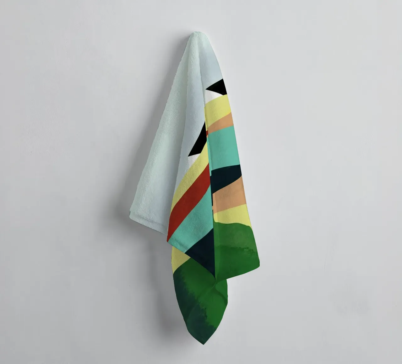 Piccole colline colorate asciugamano da bagno da Little Dean