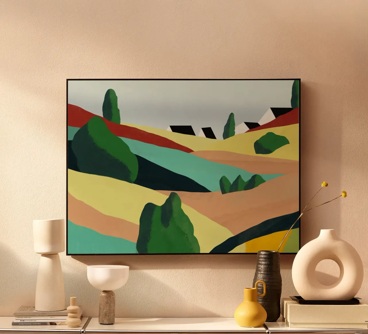 Piccole colline colorate plexiglass da Little Dean