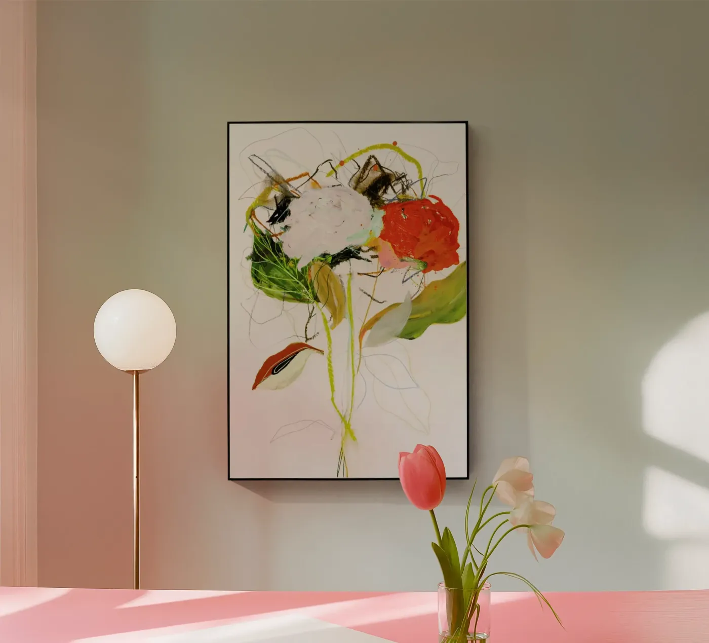 Rosenotes No 1 plexiglass da Leigh Viner