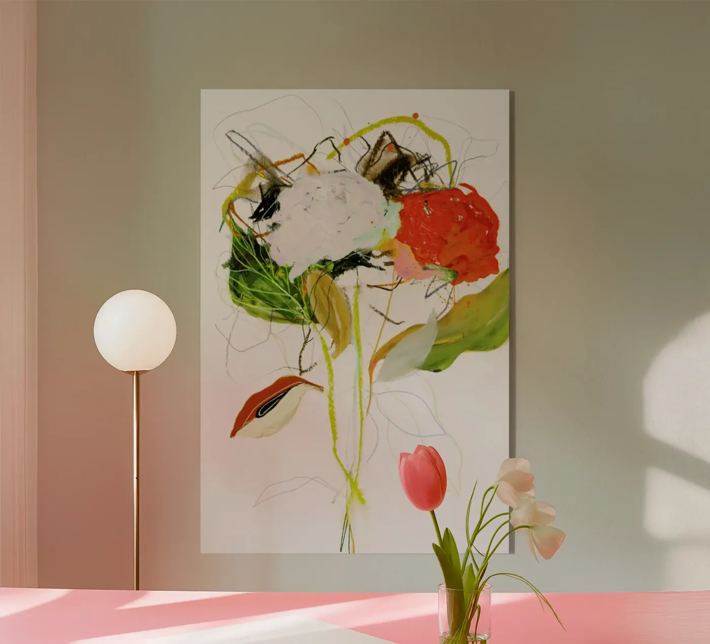 Rosenotes No 1 plexiglass da Leigh Viner