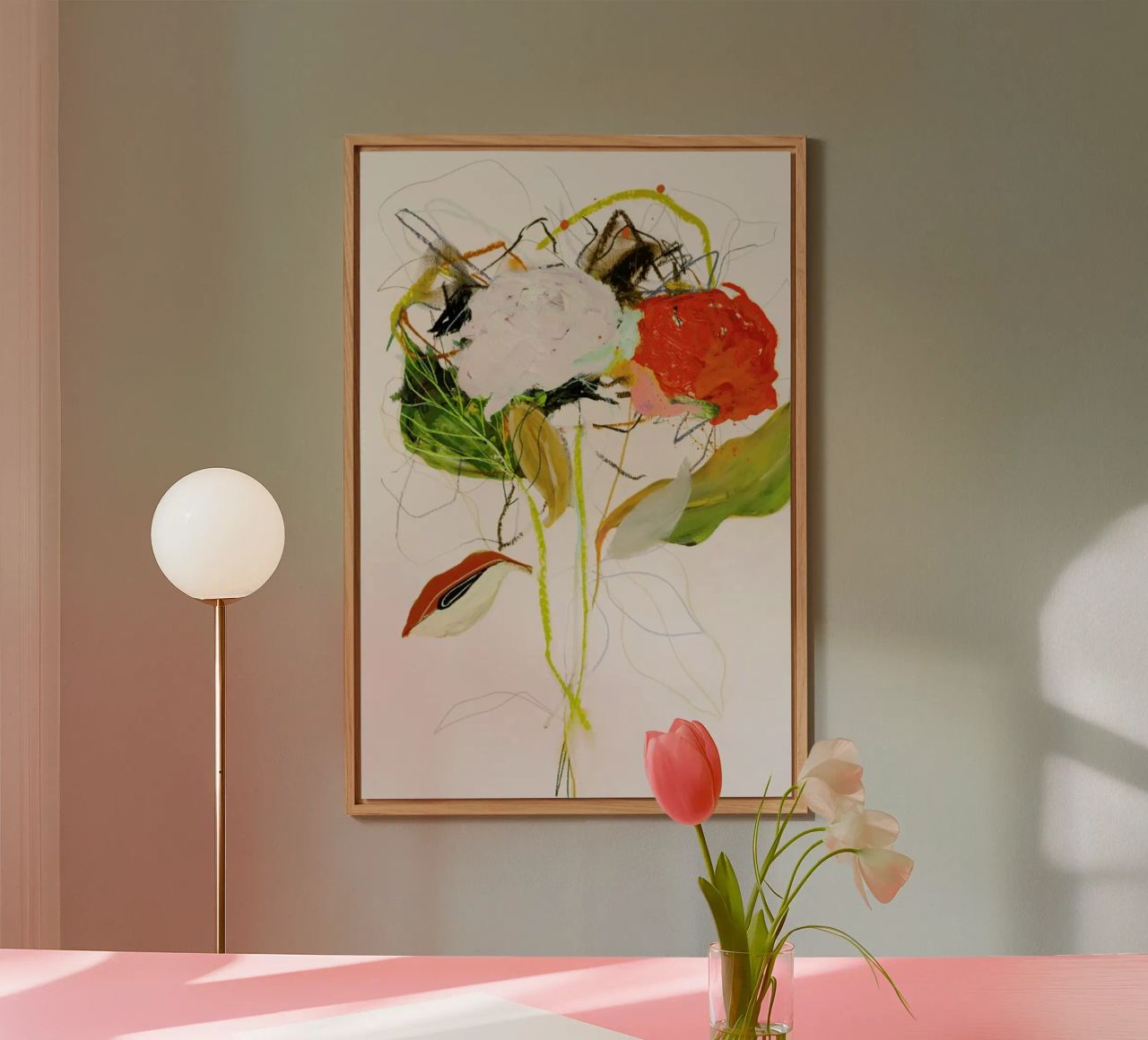 Rosenotes No 1 alluminio dibond da Leigh Viner
