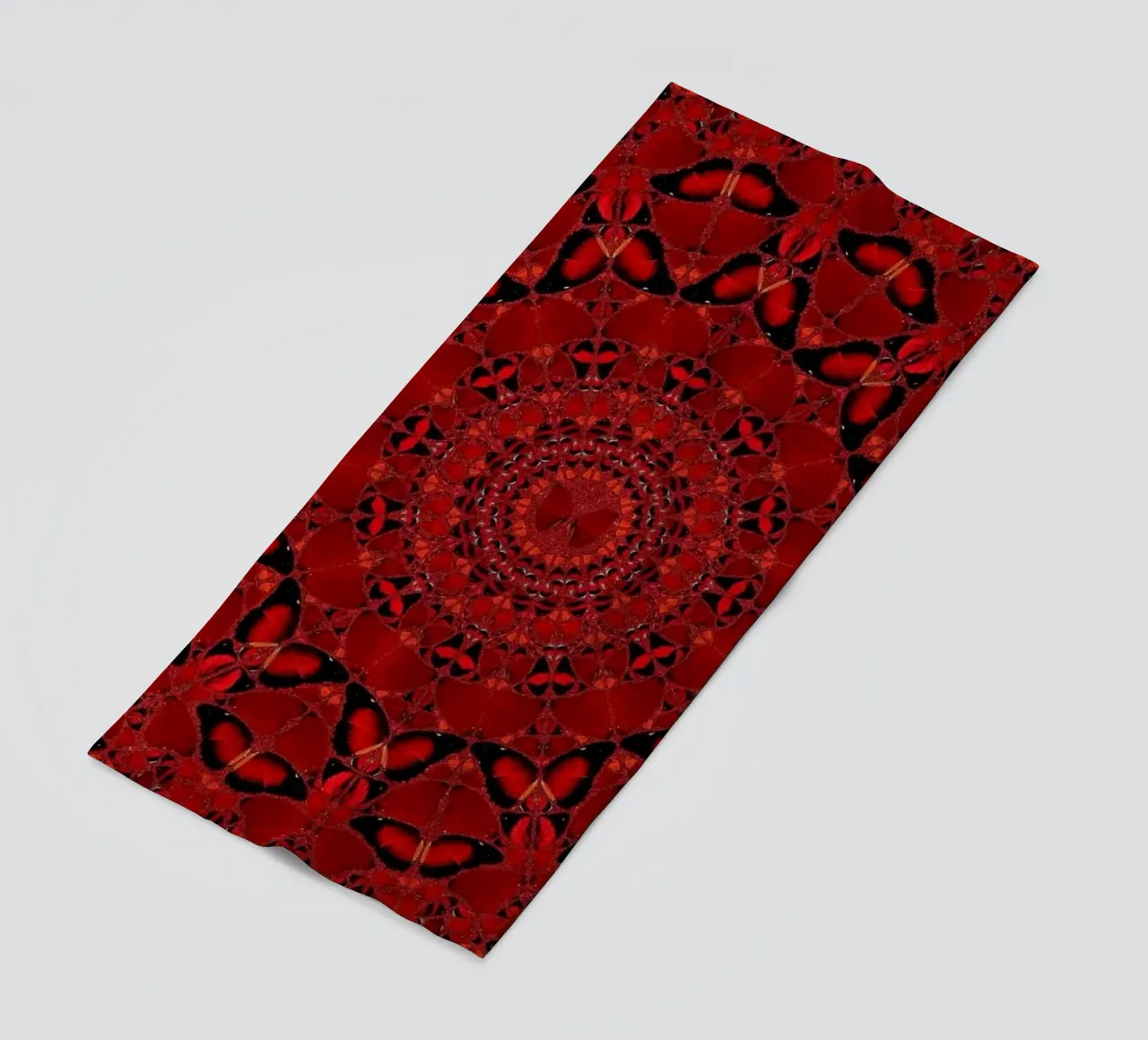 Damien Hirst Circle Fanescuros beach towel by Romeyoprints